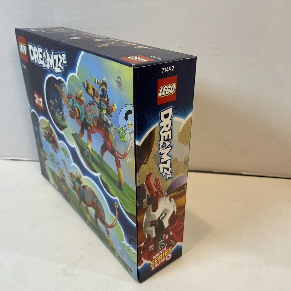 LEGO Building Toy Mateo's Fire Chameleon 71492 2-in-1 Set 443pc